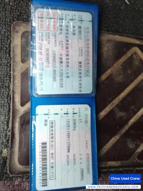 Buy Zoomlion ZTC350 Used Crane Buy Zoomlion ZTC350 Used Crane